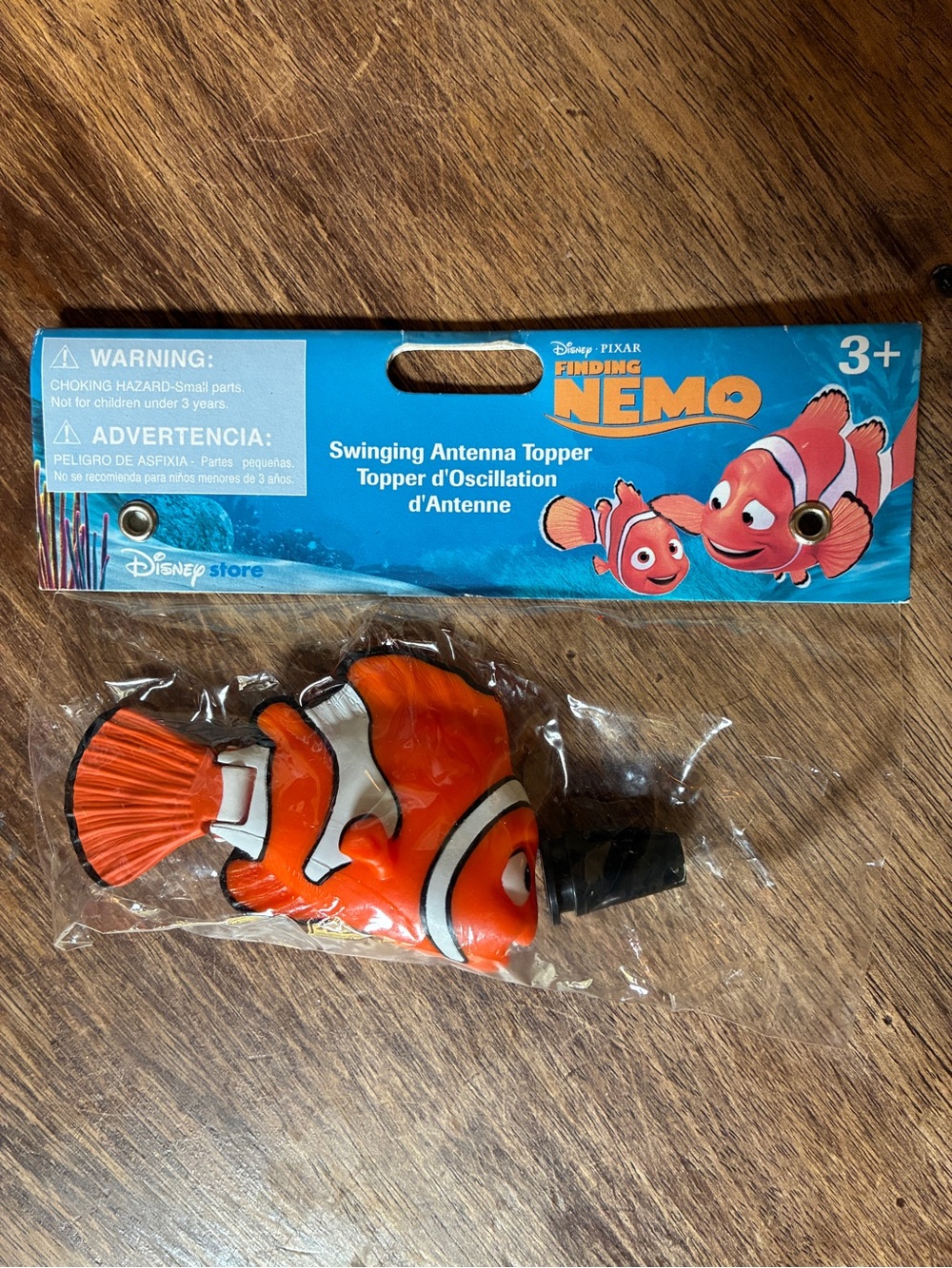 Vintage FINDING NEMO Swinging ANTENNA TOPPER NIP Disney Store Pixar RARE